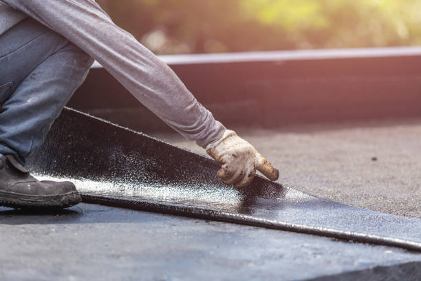 Professional Foundation Crack Repair technician working in Brooklyn, MI